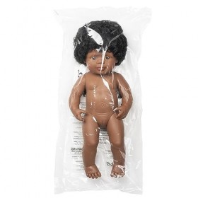 Miniland Poupée bébé Fille Afro-américaine 38 cm - 31060
