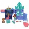 Disney Coffret Maison De Poupée La Grotte D’Ariel Histoires À Empiler, avec Figurines Sébastien Et Polochon Et Accessoires, J