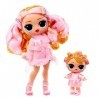 LOL Surprise Tween Babysitting Soirée Pyjama - Ivy WINKS & Babydoll - Découvrez 20 Surprises - Contient 2 poupées avec Les Fo