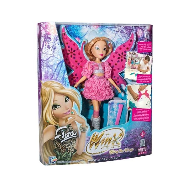 Rocco Giocattoli Bling The Wings Flora Winx Club