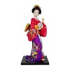 Siunwdiy Poupées Geisha Japonaise Statue Ethnique, Traditionnelle Japonaise Poupée, Kimono Poupées pour Fille Cadeau Miniatur