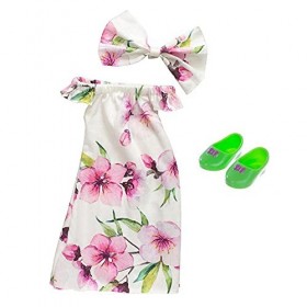 Uteruik Poupée noire de 35,6 cm - Poupée africaine américaine avec robe longue - Costume pour petites filles - Cadeau danniv