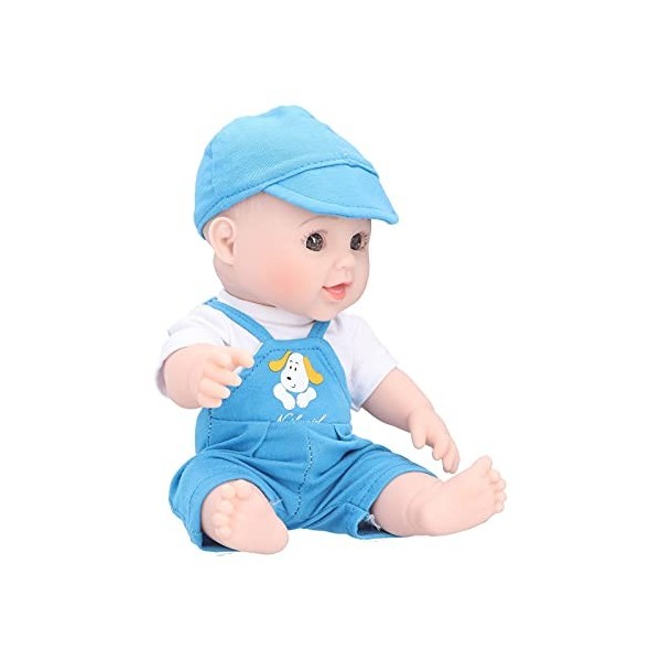 BALRAJ Réaliste Reborn Bébé Poupée Simulation Vinlys Bébé Bain Poupée Bébé Poupée pour Les Tout-Petits Enfants Anniversaire C