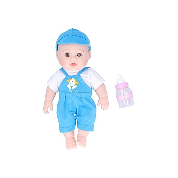 BALRAJ Réaliste Reborn Bébé Poupée Simulation Vinlys Bébé Bain Poupée Bébé Poupée pour Les Tout-Petits Enfants Anniversaire C