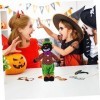 ibasenice Noir Chat Poupée Jouets pour Les Tout-Petits Thanksgiving Citrouille Poupées Citrouille Figurine Décor Halloween Ci