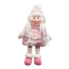 DRESSOOS 1 Pc Poupée Rose Fille Poupée Fille en Peluche Gnomes en Peluche Décorations De Poupées sans Visage Jouet De Poupée 