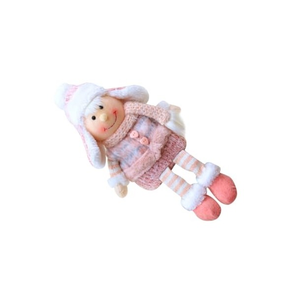 DRESSOOS 1 Pc Poupée Rose Fille Poupée Fille en Peluche Gnomes en Peluche Décorations De Poupées sans Visage Jouet De Poupée 