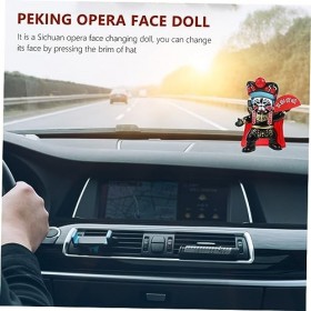 SAFIGLE 3 Pièces Opéra du Sichuan Poupée Qui Change De Visage Jouets De Bureau Décor DÉtagère De Livre Décor Chinois Décorat