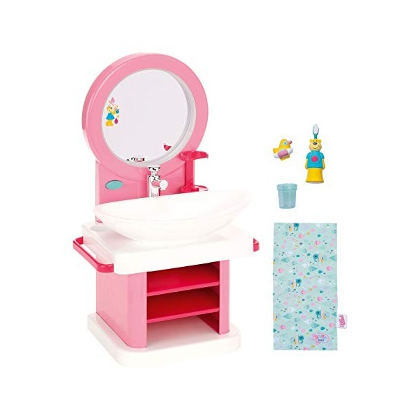 BABY born ensemble lavabo Spa pour Poupée - Jeu Créatif Suscite lEmpathie et Développe les Aptitudes Sociales, pour les Peti