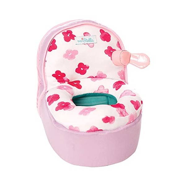 Manhattan Toy- Baby Stella Playtime Potty Chair pour poupées de 38.1cm, 140830, Multicolore