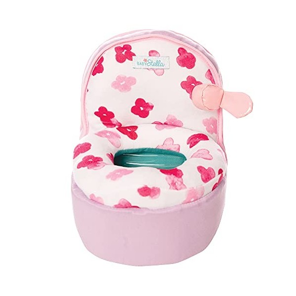 Manhattan Toy- Baby Stella Playtime Potty Chair pour poupées de 38.1cm, 140830, Multicolore