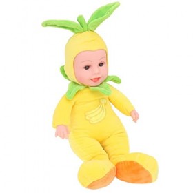 Omabeta Jouet de poupée en Peluche électrique, poupée électrique Intelligente en Vinyle de Polyester de Musique réaliste à 3 