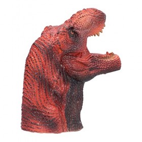 Vakitar Marionnettes à Main de Dinosaure Jouets à Main de Dinosaure en Caoutchouc interactifs réalistes, pour la Maison, la N