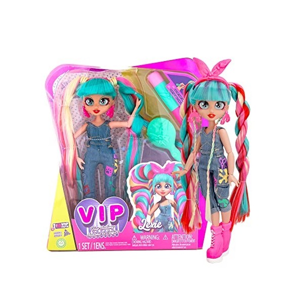 VIP PETS Poupée avec des Cheveux XXL à coiffer - Hailey - Jouet Cadeau pour Garçons et Filles 4 Ans et Plus