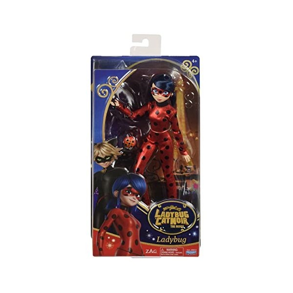 Bandai - Miraculous Ladybug et Chat Noir - Poupée - Ladybug - Marinette - Poupée Mannequin articulée 26 cm - P50014