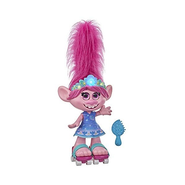 Les Trolls 2 Tournée Mondiale de DreamWorks - Poupée Poppy Cheveux dansants