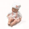 Tachan - Poupée avec Corps Souple de 40 cm, vêtue de Costume bébé Rose et 12 Sons différents 781T00433 