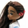 Lottie Doll Wildlife Photographer Doll Mia, Dolls for Girls and Boys, 7 inch Doll with Brown, Wavy Hair, Brown Eyes & Cochlea