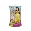 Coffret pour Disney Princess Belle et bete : Poupee Belle Tenue Magique de Princesse - Robe Rose et Robe Jaune - Set poupée M