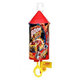 Boom city Racers, Single Pack Série 1 , 1 Voiture mystère et Accessoires pour Faire la Course et exploser à limpact, Jouet 