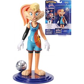 BendyFigs The Noble Collection Space Jam 2: A New Legacy Lola Bunny - 7.5in 19cm Noble Toys Bendable Figure Posable Collect
