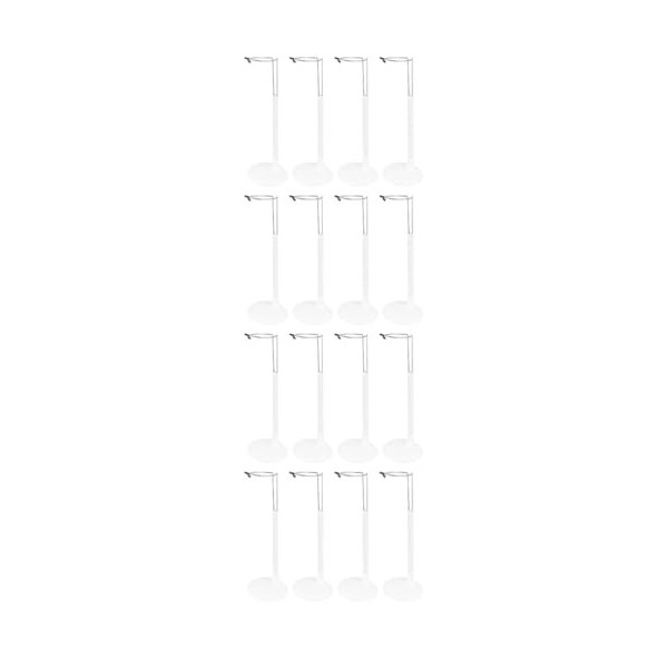 Toyvian 8 Pièces Cadre De Support De Poupée Supports Métalliques Support Miniature Jouets pour Enfants Support De Table De Po