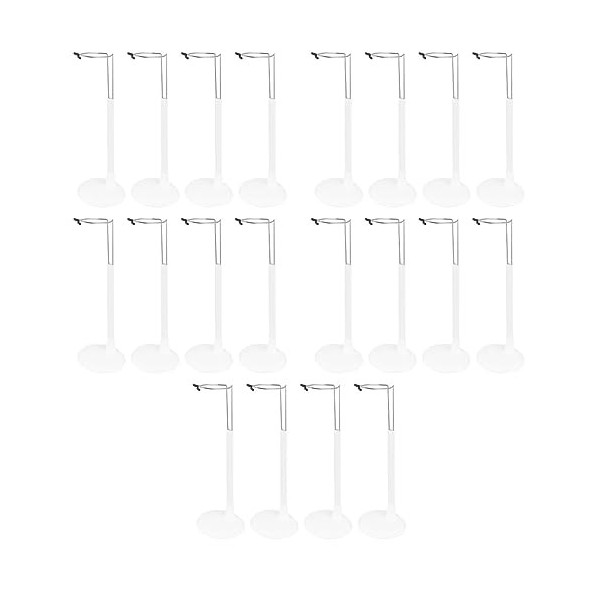 Toyvian 8 Pièces Cadre De Support De Poupée Supports Métalliques Support Miniature Jouets pour Enfants Support De Table De Po