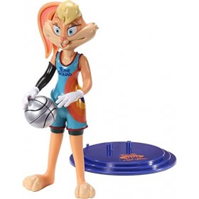 BendyFigs The Noble Collection Space Jam 2: A New Legacy Lola Bunny - 7.5in 19cm Noble Toys Bendable Figure Posable Collect
