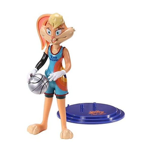 BendyFigs The Noble Collection Space Jam 2: A New Legacy Lola Bunny - 7.5in 19cm Noble Toys Bendable Figure Posable Collect