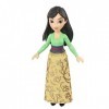 Disney Princesse Poupée Mini Mulan 9 cm pour Filles à partir de 3 Ans