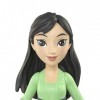 Disney Princesse Poupée Mini Mulan 9 cm pour Filles à partir de 3 Ans