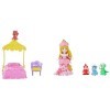 Coffret du Conte de fee Belle au Bois Dormant - l Heure du Coucher d Aurore - Disney Princess Mini-Poupee - Little Kingdom - 