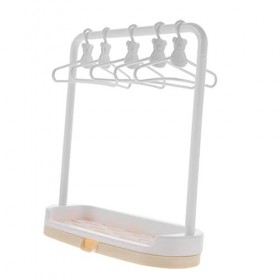 TOYANDONA 5 Ensembles Poupée Cintre Poupée Robe Affichage Chien Porte-Vêtement Mini Cintre Poupées Manteau Cintres Mini Mante