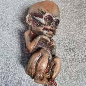 SAFIGLE Halloween Effrayant Animé Poupée Hantée Horreur Maman Poupées Maison Hantée Bébé Zombie Effrayant Fantôme Bébés Farce