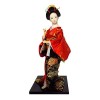 Siunwdiy 12 Pouces Mini-Japonais de Collection dart de poupée Geisha, avec Kimono Vintage Traditionnel, Cadeau créatif pour 