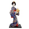 Siunwdiy 12 Pouces Mini-Japonais de Collection dart de poupée Geisha, avec Kimono Vintage Traditionnel, Cadeau créatif pour 