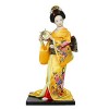 Siunwdiy 12 Pouces Mini-Japonais de Collection dart de poupée Geisha, avec Kimono Vintage Traditionnel, Cadeau créatif pour 