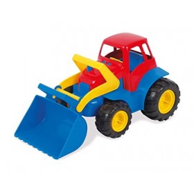 Dantoy Kids Toy Tractor with Rubber Wheels, Made in Denmark