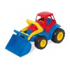 Dantoy Kids Toy Tractor with Rubber Wheels, Made in Denmark