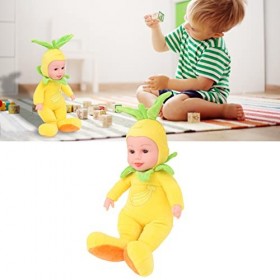 Shipenophy Jouet de Poupée Électrique, Opération Simple Vinyle Polyester 3 Musique Léger Poupée de Musique Électrique 40 Cm B