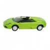 siku 1318, Lamborghini Murciélago Roadster, Métal/Plastique, Vert, Voiture jouet pour enfants