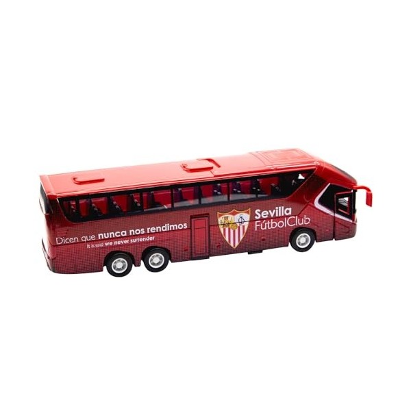 Bandai Bus L Sevilla CF Figurine à Collectionner, Multicolore