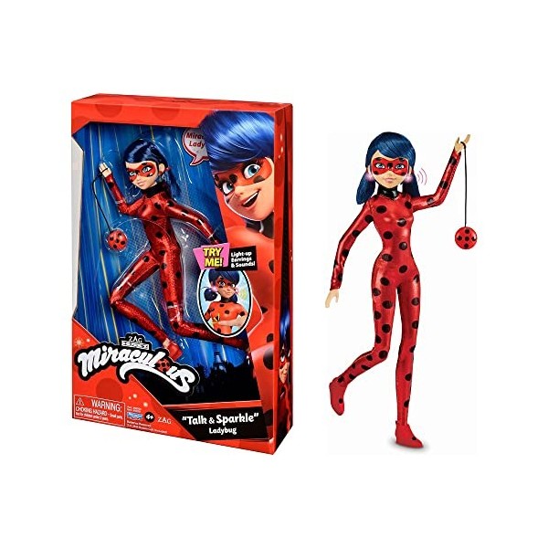 Miraculous: Tales of Ladybug and Cat Noir Deluxe Talking Fashion Spots on Doll 50251