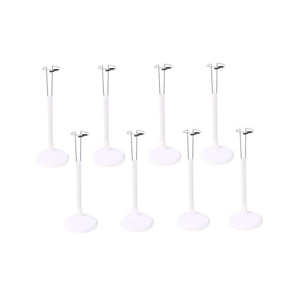 Toyvian 8 Pièces Cadre De Support Figurine daction Support De Poupée Support Figure Base Base De Poupée Robuste Gabys Dollho