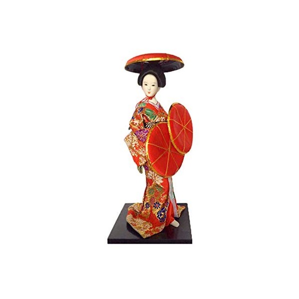 Siunwdiy 12 Pouces poupées japonaises, poupées Kimono, samouraï, Assis, Debout, accroupi, Geisha, Cadeau créatif pour Les Enf