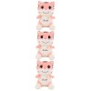 ibasenice 2 Pcs Rose Souriant Tigre Décorations pour La Maison Cadeaux De Noël Jouet pour Enfants Bébé Jouet en Peluche Année