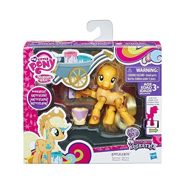 My Little Pony Explore Equestria Applejack Painting Poseable Pony