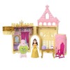Princesses Disney Coffret Le Château De Belle, Histoires À Empiler, Maison De Poupée Avec Mini-Poupée Et 8 Éléments De Jeu, J