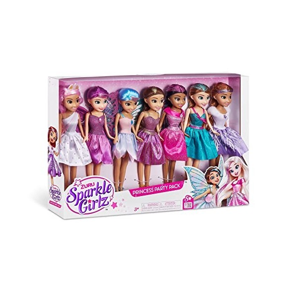 Sparkle Girlz Fantasy Doll 10.5" Collection Lot de 7 par ZURU