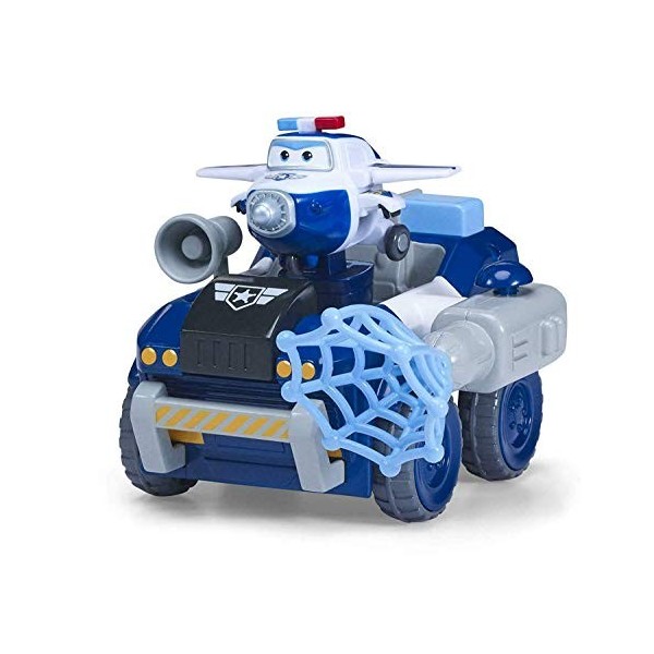 Alpha Group Co., Ltd Super Wings Transfort-A-Bot Vehicle Pauls Police Rover